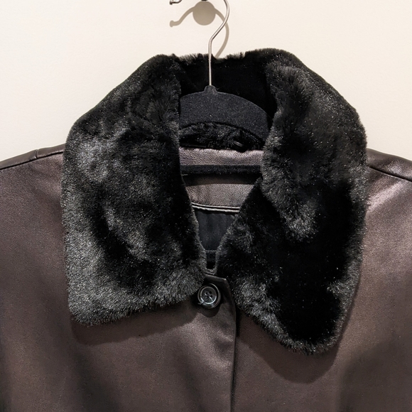 Gallery real leather coat - Picture 3 of 9